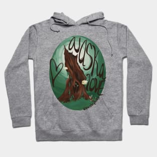 Alaska Love Tree Stump Hoodie